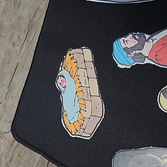 Vintage Flannel Graph Sunday School Bible Story Teaching characters/story piece - Picture 6 of 15